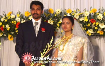 Bejoy Thara Wedding Album Photos